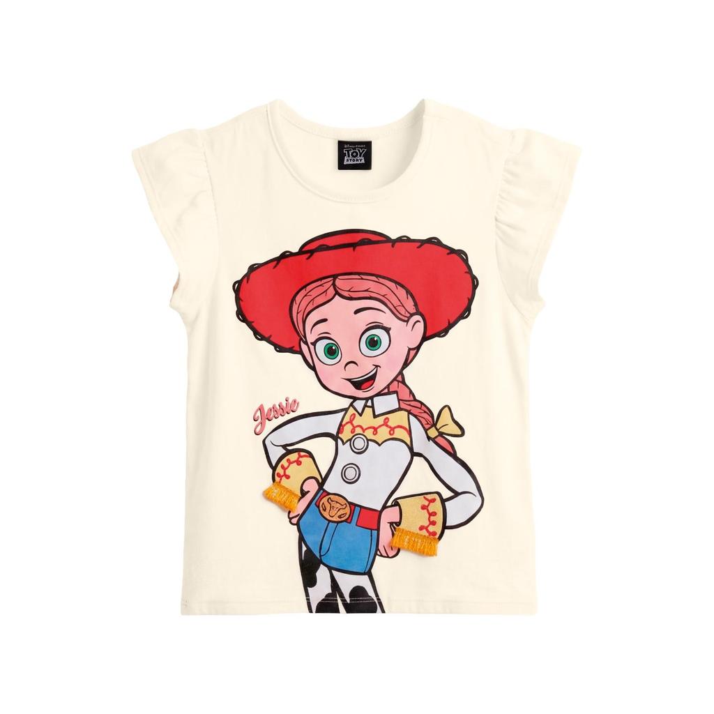 Blusa infantil menina Toy Story em meia malha Brandili