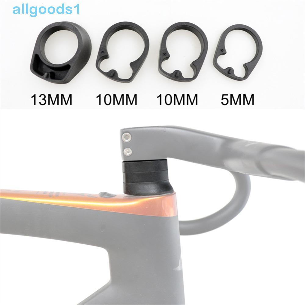 ALLGOODS Bicicleta Haste Guiador Espaçador De Fibra Carbono Estrada Garfo Dianteiro Integrado 28.6mm Arruela Fone Ouvido