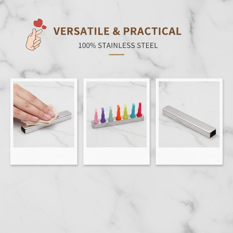 [PEBR] Suporte Magnético Para Ponta Falsa Arte Em Unhas , Display Ferramenta De Treinamento De Manicure De Amostra Práti