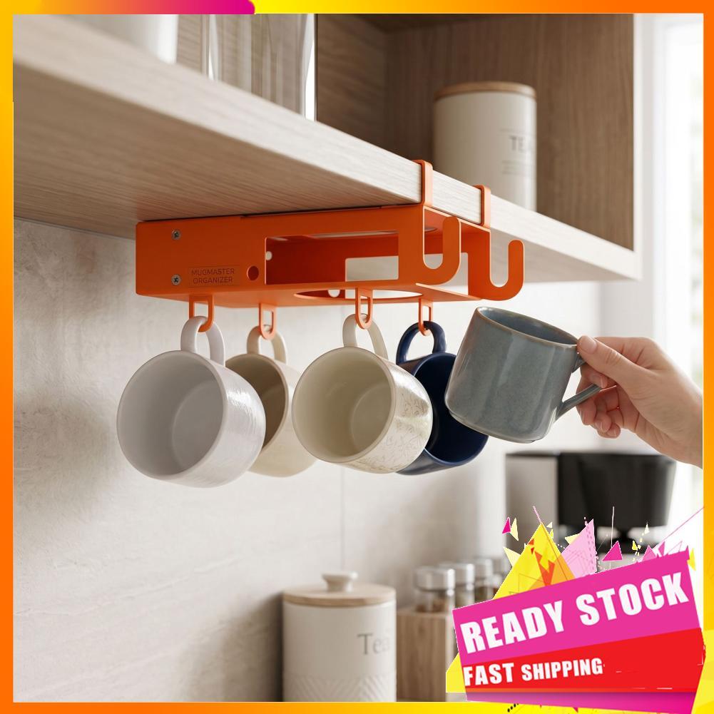 Hbhbhbhbb Yuyte porta-bebidas de madeira 2x4, conduíte emt sob prateleira, rack de caneca com copo, abridor de garrafa