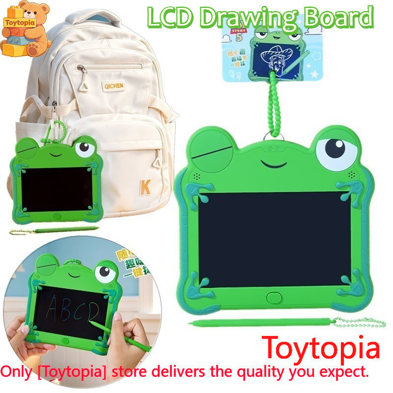Prancheta LCD Toy Story , Lilypad Writing Tablet Frog Tracing Pad Blocos De Desenho Reutilizáveis Apagáveis , Brinquedos