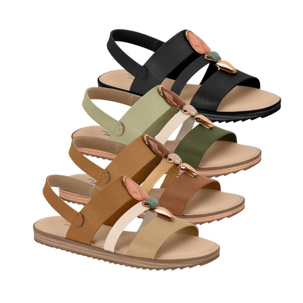 Sandalia Rasteira Ortopedica Modare Ultra Conforto 7141144
