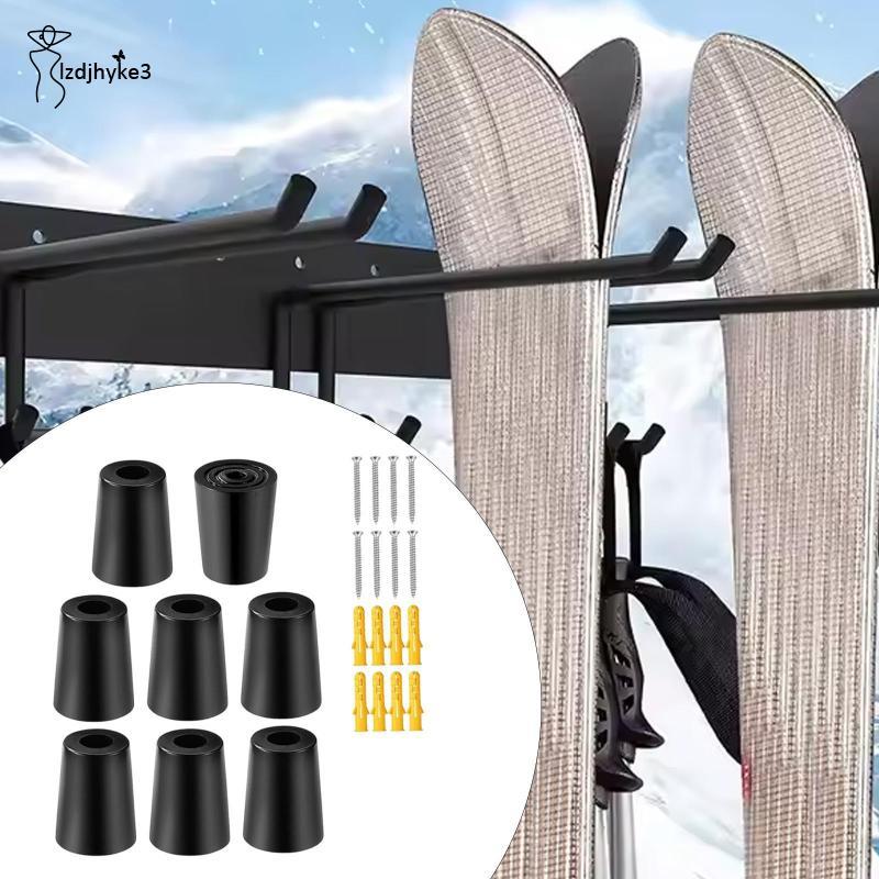 [lzdjhyke3] Rack De Armazenamento De Snowboard , Cabide De Esqui , Suporte Vertical De Parede Prateleira Skate Para , Qu