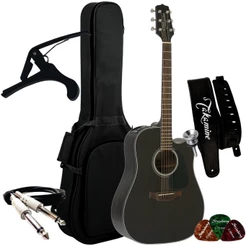 Kit Violao Takamine Folk Eletrico Gd14ce Tos + Acessórios