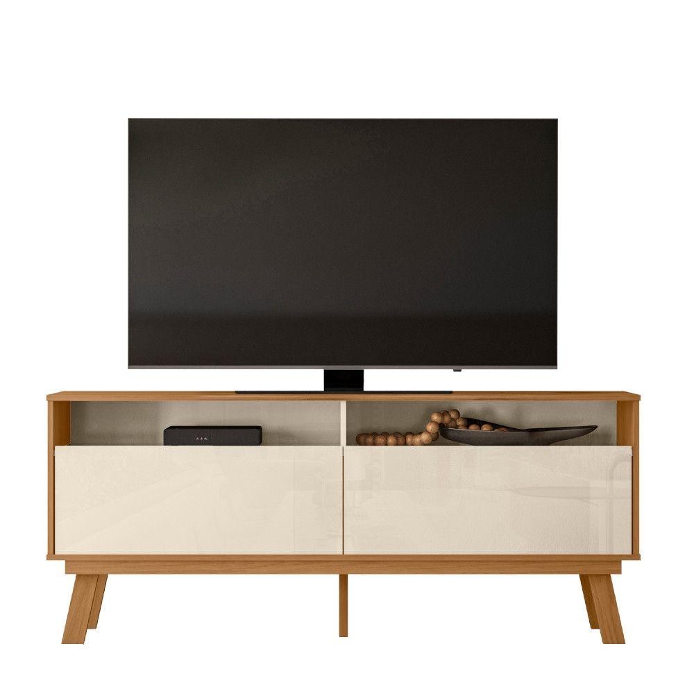 Rack Mobler Olinda Para TV Até 65" MDP 66x160x36cm em Oferta na Shopee