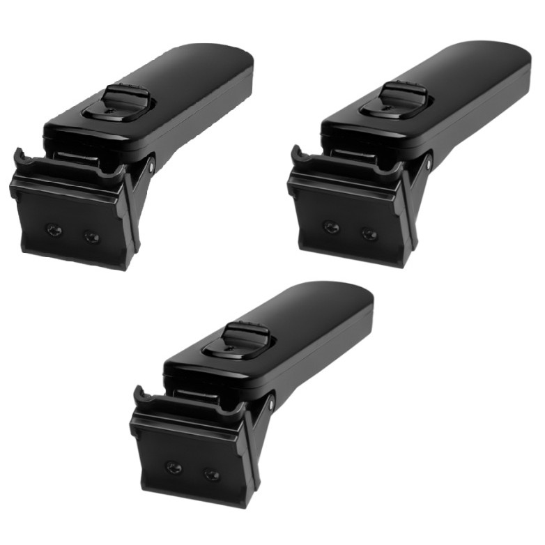 3 Puxadores Preto Cesta Fritadeira Mondial FT-07
