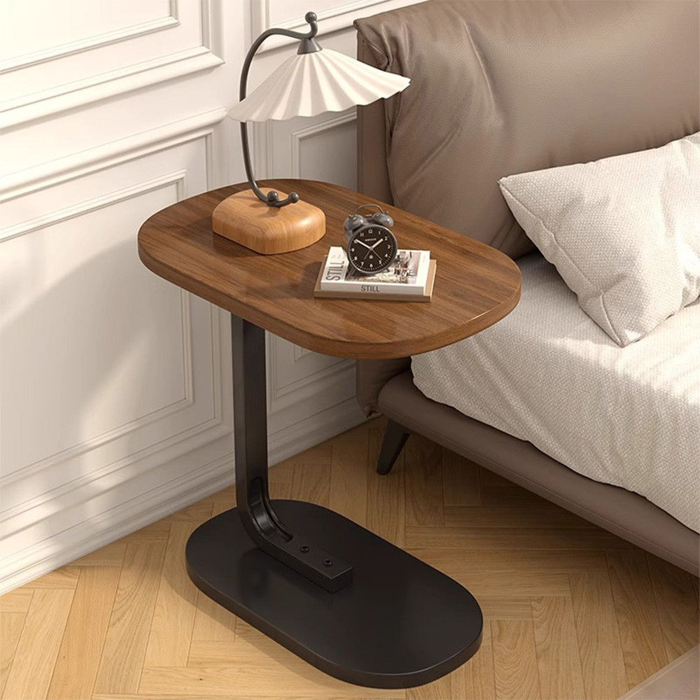 Mesa Retangular de Café 60cm com Base Metálica Deend em Oferta na Shopee