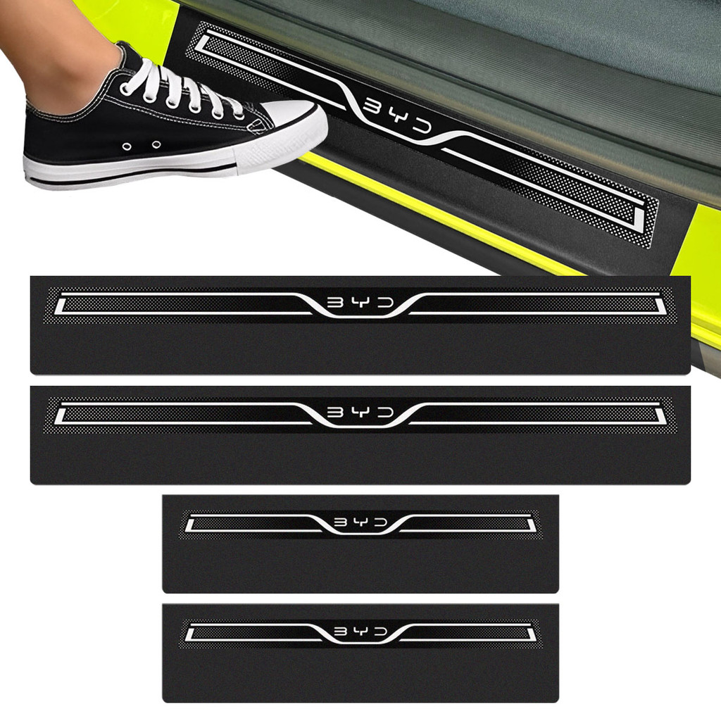 Soleira Da Porta Para Byd Dolphin 2025 Preto Texturizado