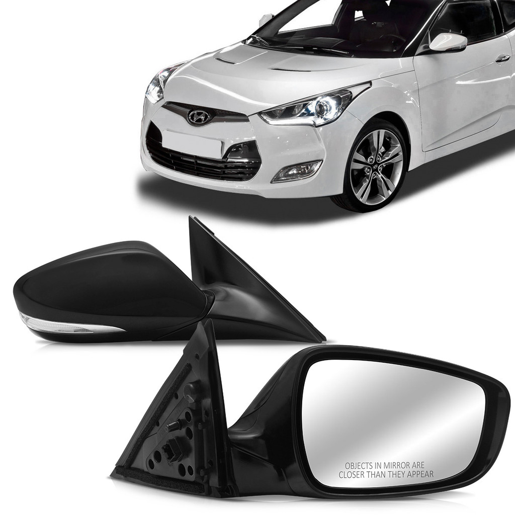 Retrovisor Externo Veloster 2012 2013 Com Pisca