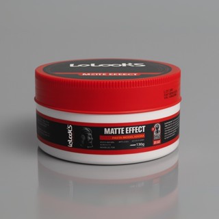 Pomada Pasta Modeladora Masculina Lelook's Matte Effect 130g Fixação Forte Acabamento Seco em Oferta na Shopee