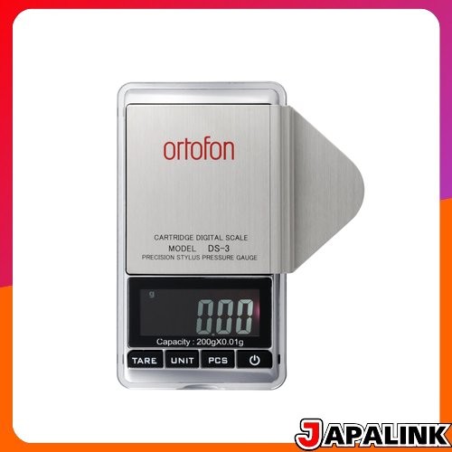 Medidor de pressão digital Ortofon DS-3 para medições de cartuchos e canetas de gravação, faixa de medição de 0,01 g a