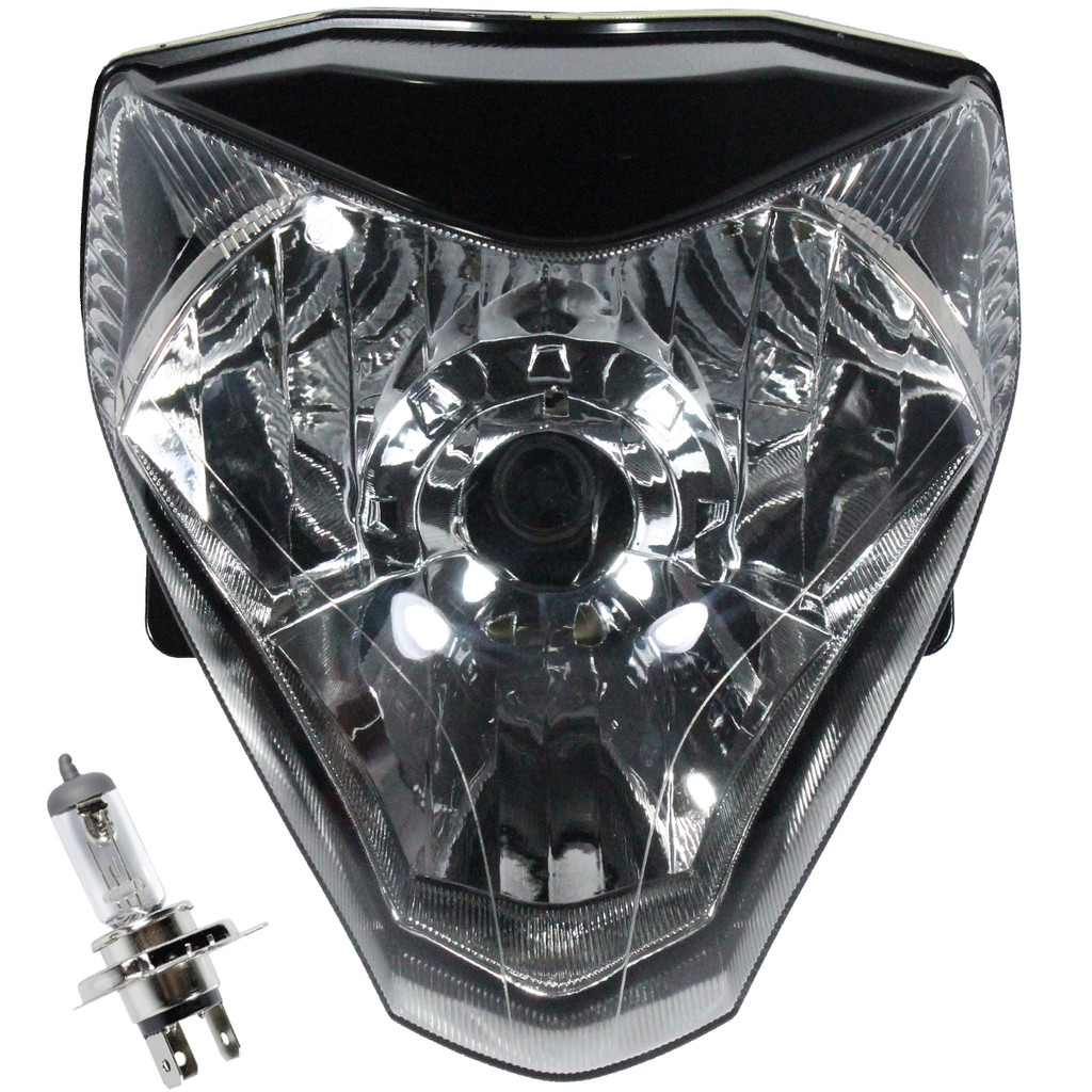 Bloco globo optico farol CB300 CB300R 2009 a 2015 com lâmpada