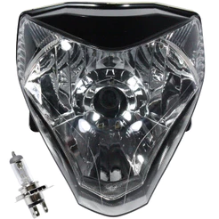 Bloco globo optico farol CB300 CB300R 2009 a 2015 com lâmpada