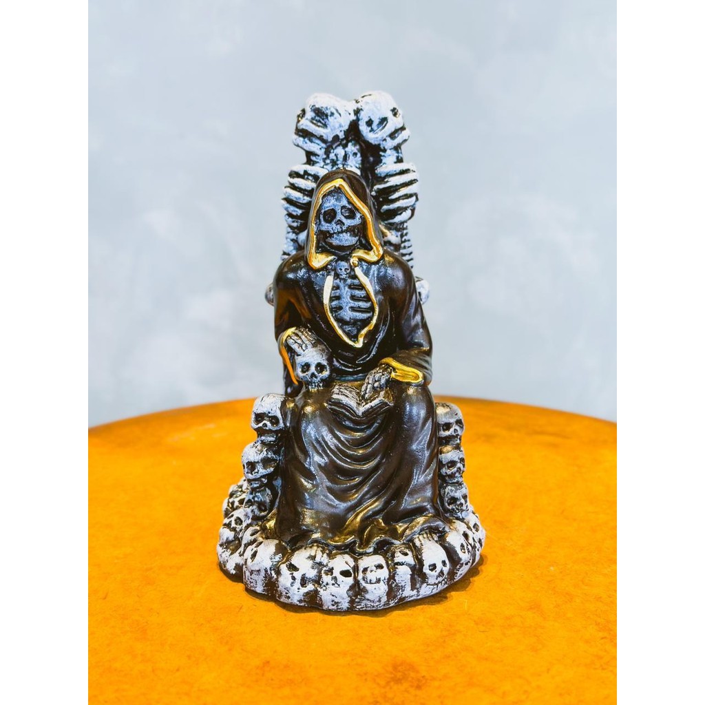 Imagem Exu Tata Caveira em gesso - 20cm