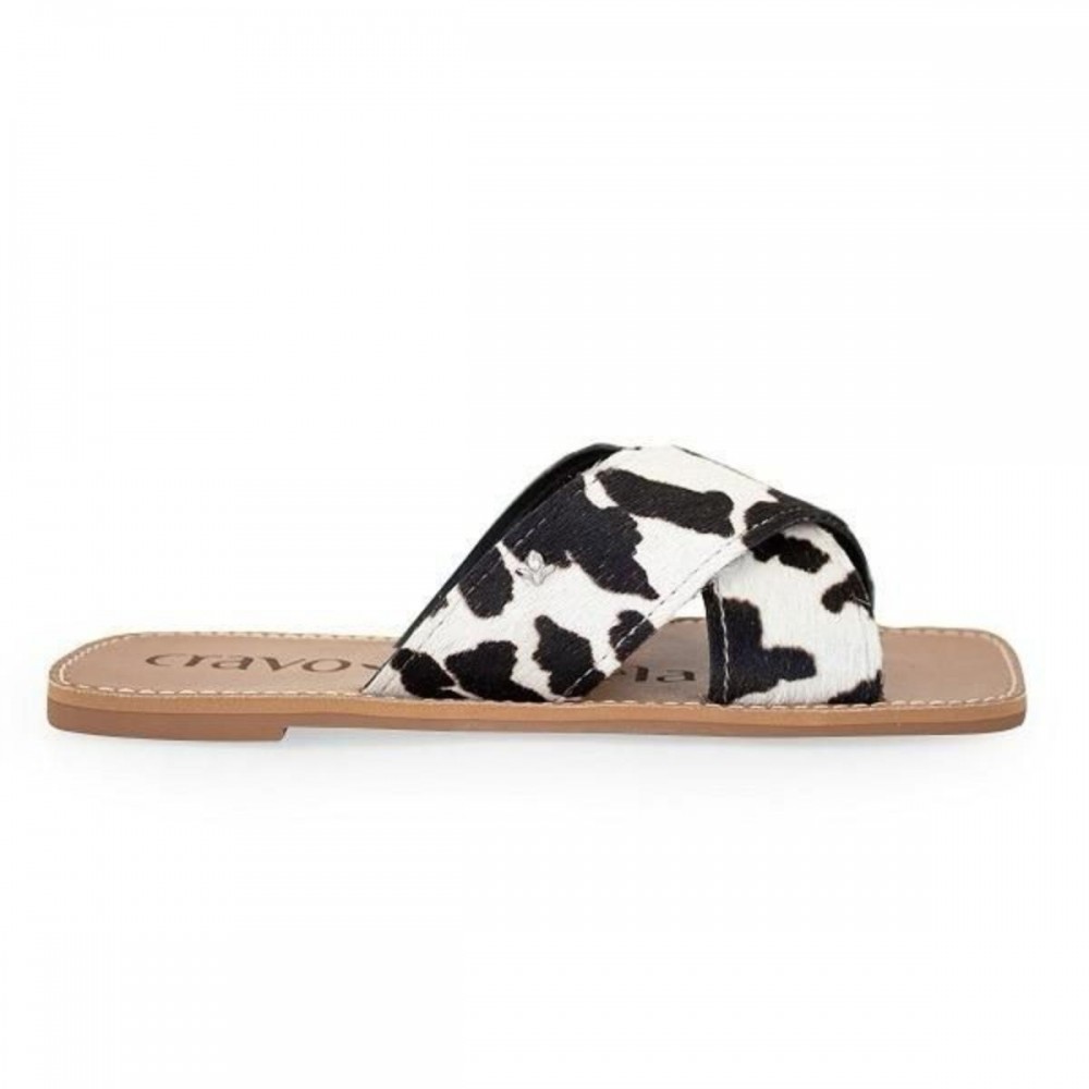 Chinelo Cravo & Canela 1818cc Cow Rasteira Feminino