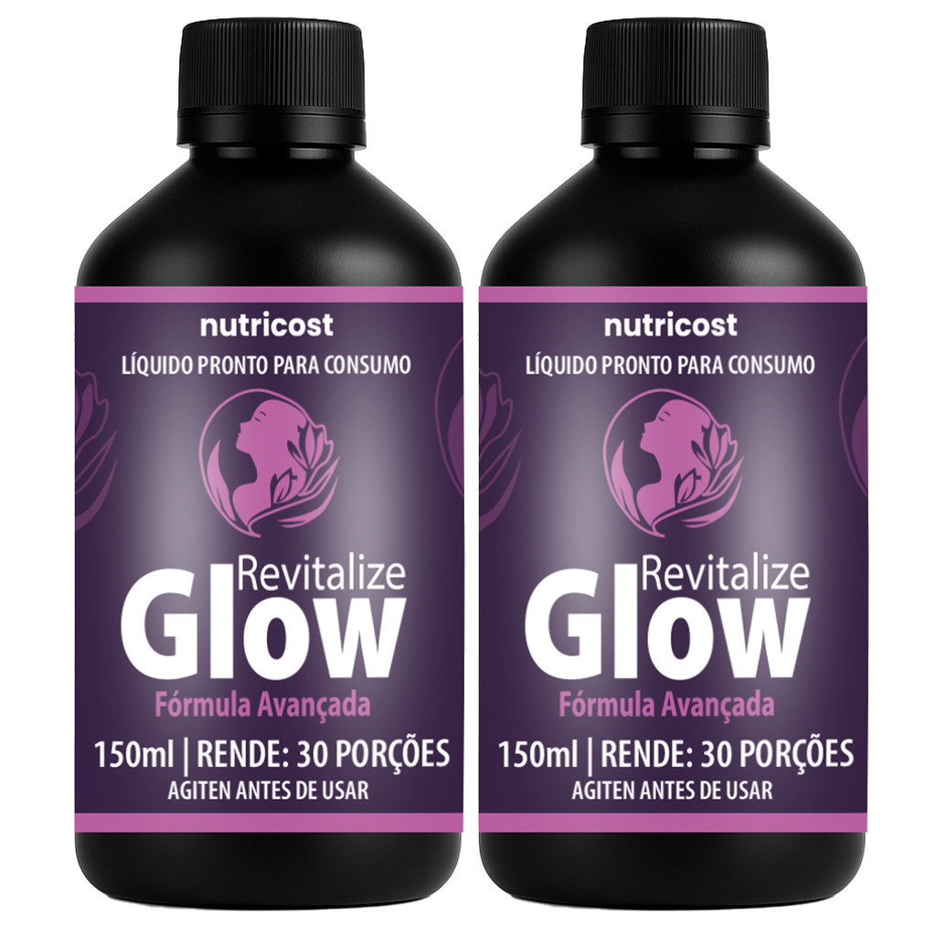 2X REVITALIZE GLOW 150ML | SUPLEMENTO ALIMENTAR | ENVIO IMEDIATO