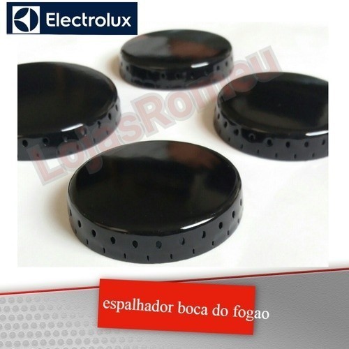 Kit 4 Tampinhas Espalhadores laterais Fogao Chef 76spb Electrolux