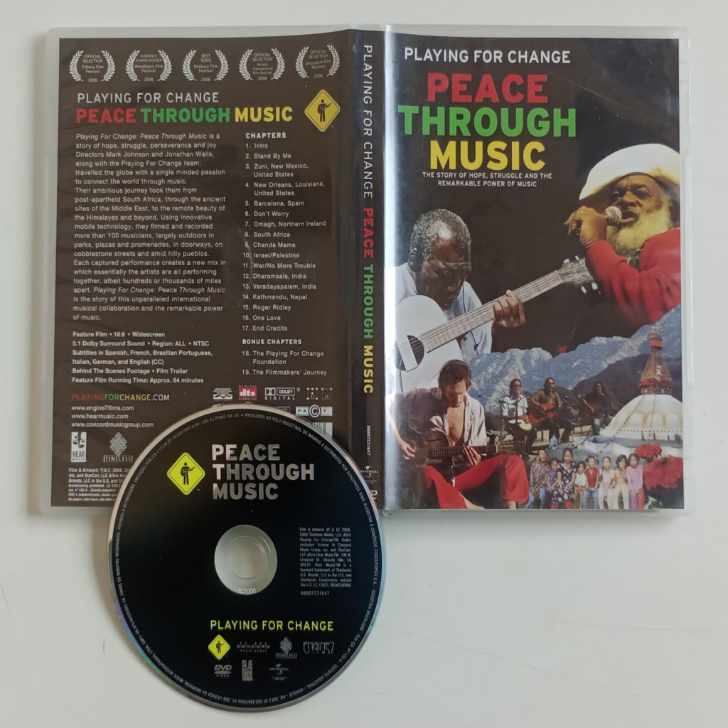 DVD PLAYING FOR CHANGE PEACE THROUGH MUSIC editora