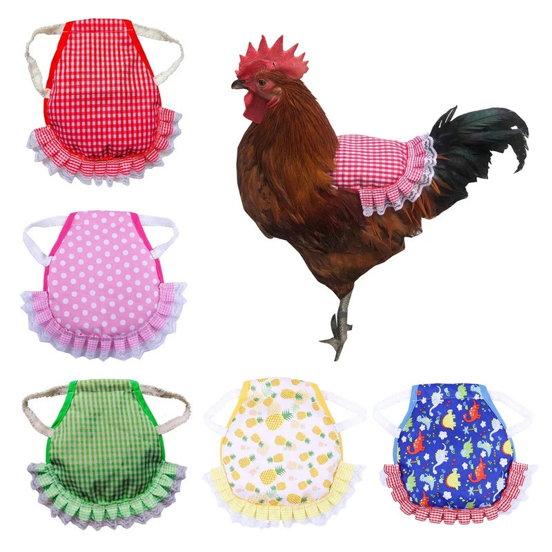Avental Ajustável Para Sela De Frango , Protetor De Penas , Camada Dupla Traseiro De Galinha , Pássaros De Estimação , C