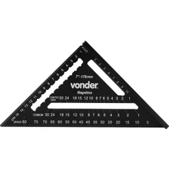Esquadro Rápido 7" Base Magnética Vonder