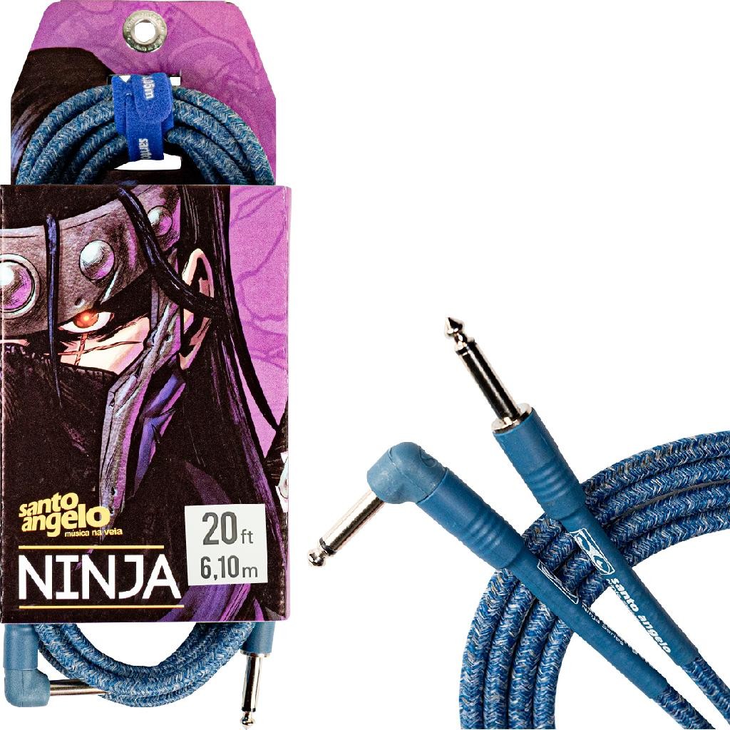 Cabo Santo Angelo Ninja Textil Jeans Azul 6,10m P10 L 20ft