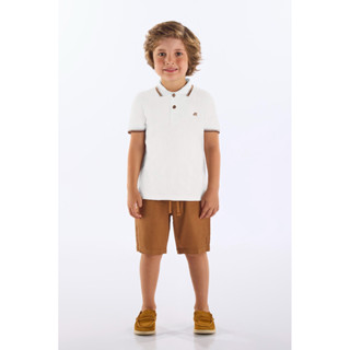 Conjunto Infantil Polo e Bermuda Up Baby em Oferta na Shopee
