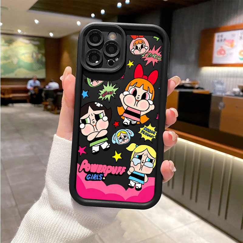Capinha Capa Para Samsung Galaxy A03 A04E A10S A11 A20 A30S A50S M34 Meninas Superpoderosas Anti-Queda