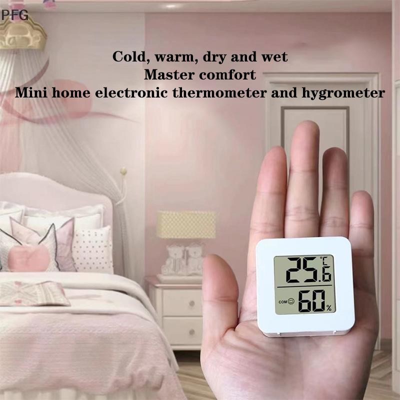 PFG Precisão Doméstica Interior LCD Digital Temperatura Sala Higrômetro Medidor Sensor De Umidade FG