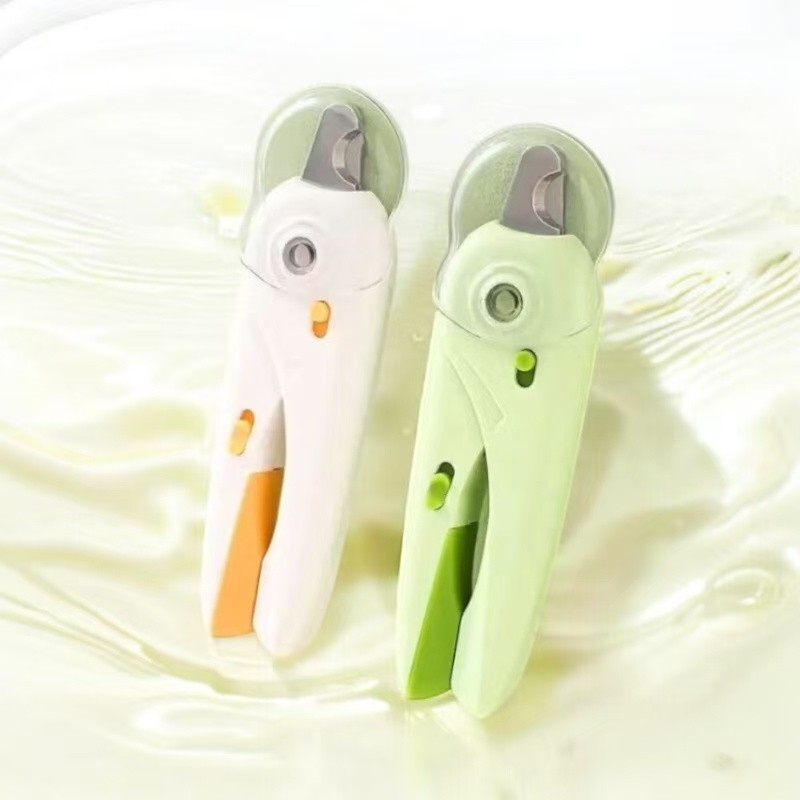 Cortador De Unhas Para Cães e Gatos Kit Alicate e Lixa Com Luz de Led Tesoura Completa