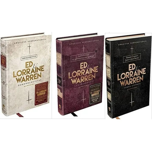 Kit Ed e Lorraine Warren: Demonologistas, Lugar Sombrio e Vidas Eternas Vendido por Leitura Valparaíso