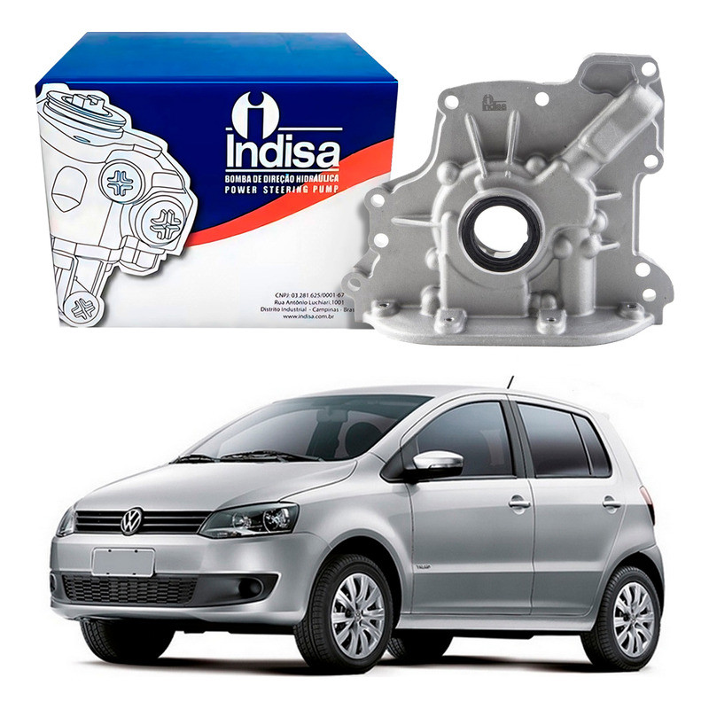 Bomba Oleo Volkswagen Fox 1.0 1.6 8v Ea111 2010 A 2014 em Oferta na Shopee
