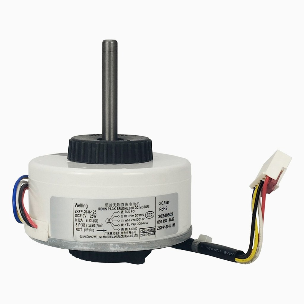 Motor Ventilador Evaporadora 9 a 18.000 Btus Philco ZKFP-20-8-125