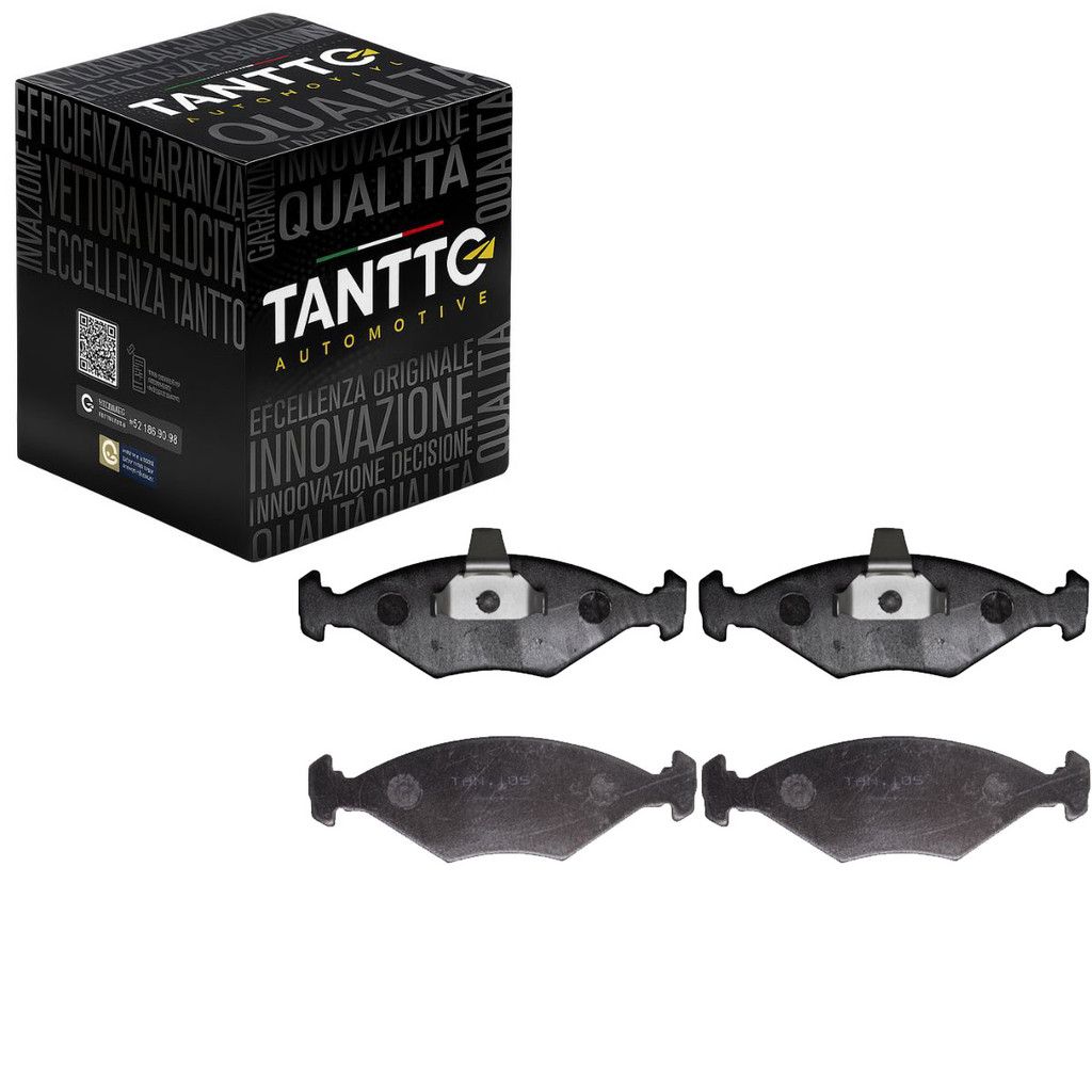 PASTILHA DE FREIO DIANTEIRO SIENA 1997 A 2021 / PALIO 1996 A 2019 / PALIO WEEKEND 1997 A 2010 - TANTTO TAN105