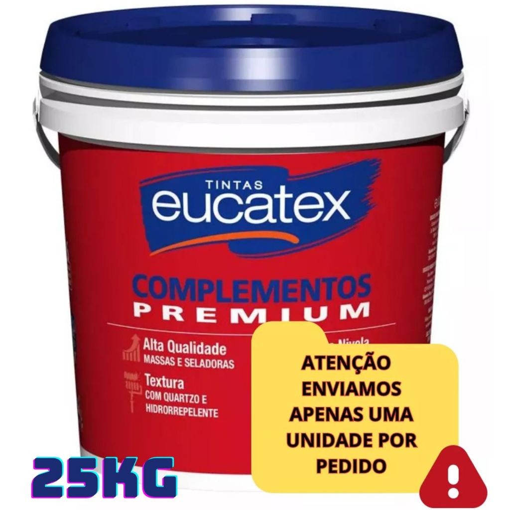 Massa Corrida PVA 25 Kg Eucatex
