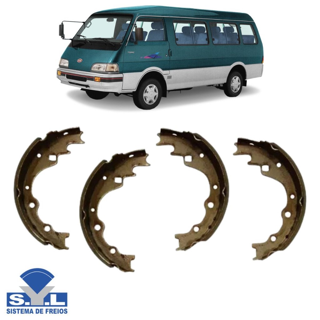 Sapata De Freio Traseiro - E Series 2.0 1984 A 1989 / E Series 2.2 1984 A 1989 / Rocsta 1.8 1992 A 1994 / Topic 2.2 1993