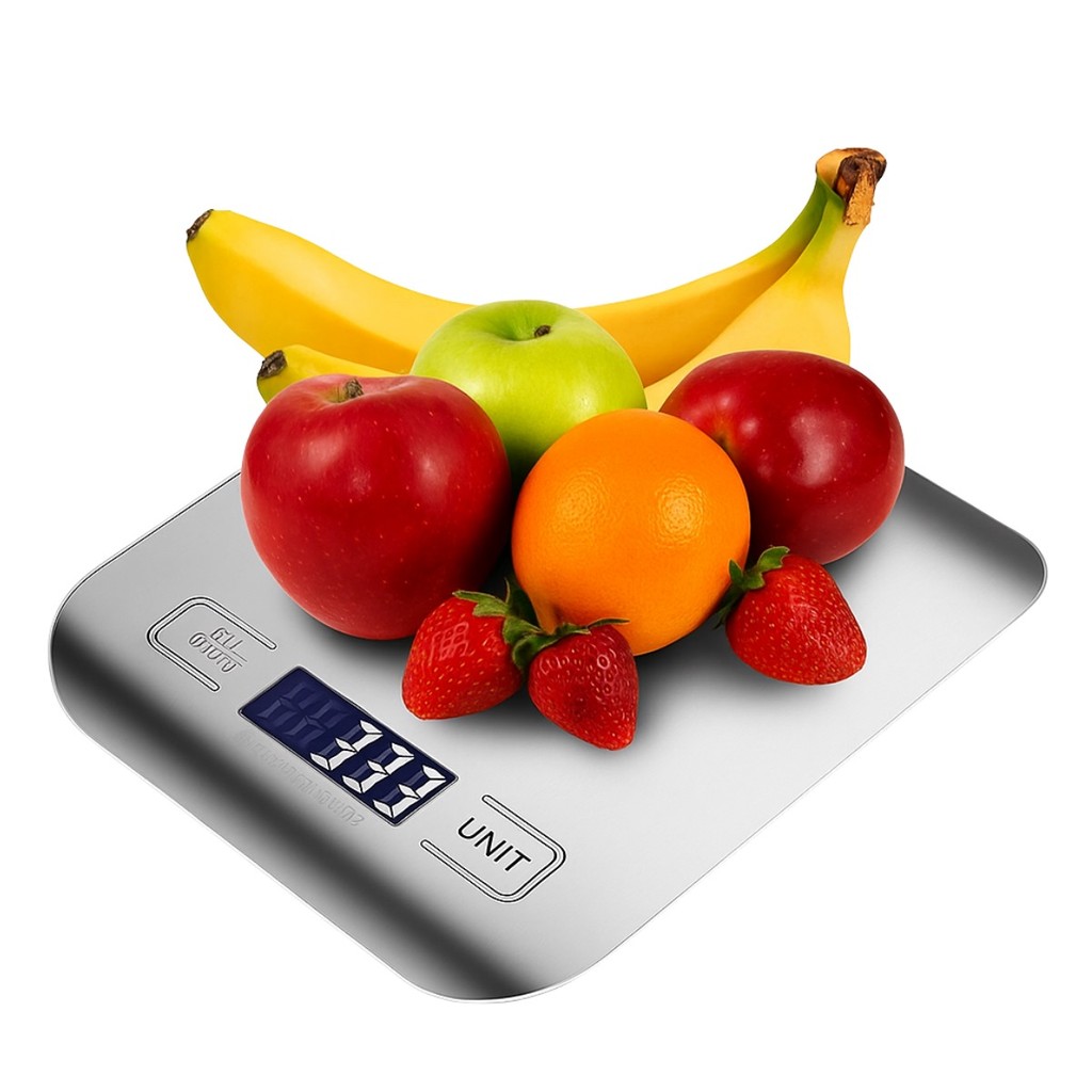 Balança Cozinha Digital Inox 10kg Portátil Alta Precisão Dieta Receitas Confeitaria Alimentos Swave em Oferta na Shopee