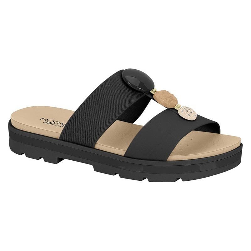 Tamanco  Papete Ortopedico Modare Flatform Feminino Conforto 7132138
