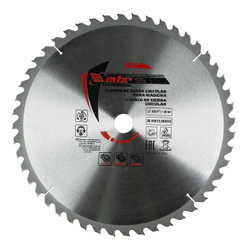 DISCO SERRA CIRCULAR PARA MADEIRA, 350MM (14POL.) X 30MM, 48 DENTES, 1PC // MTX