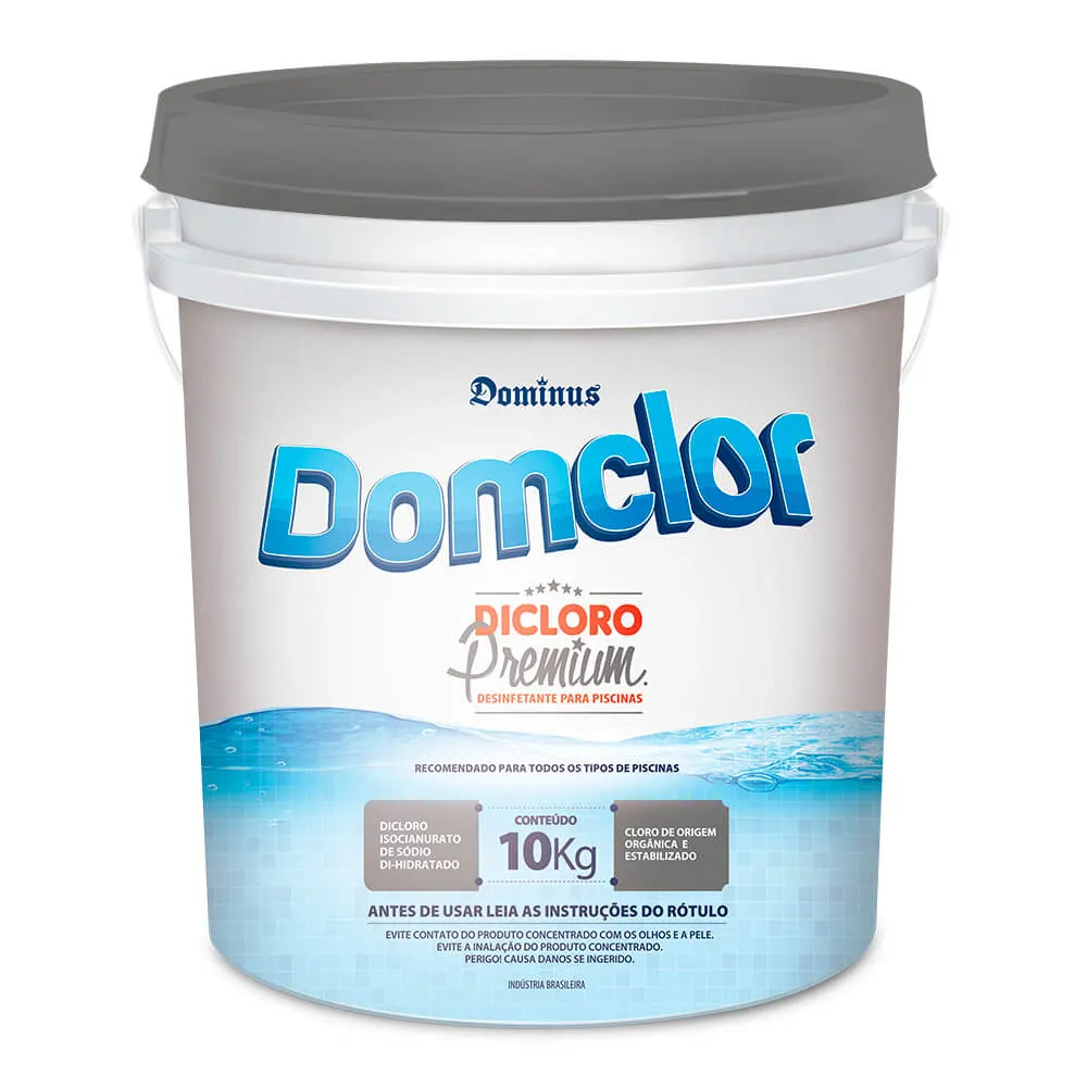 DICLORO PREMIUM 10KG DOMINUS DOMCLOR 36397 em Oferta na Shopee