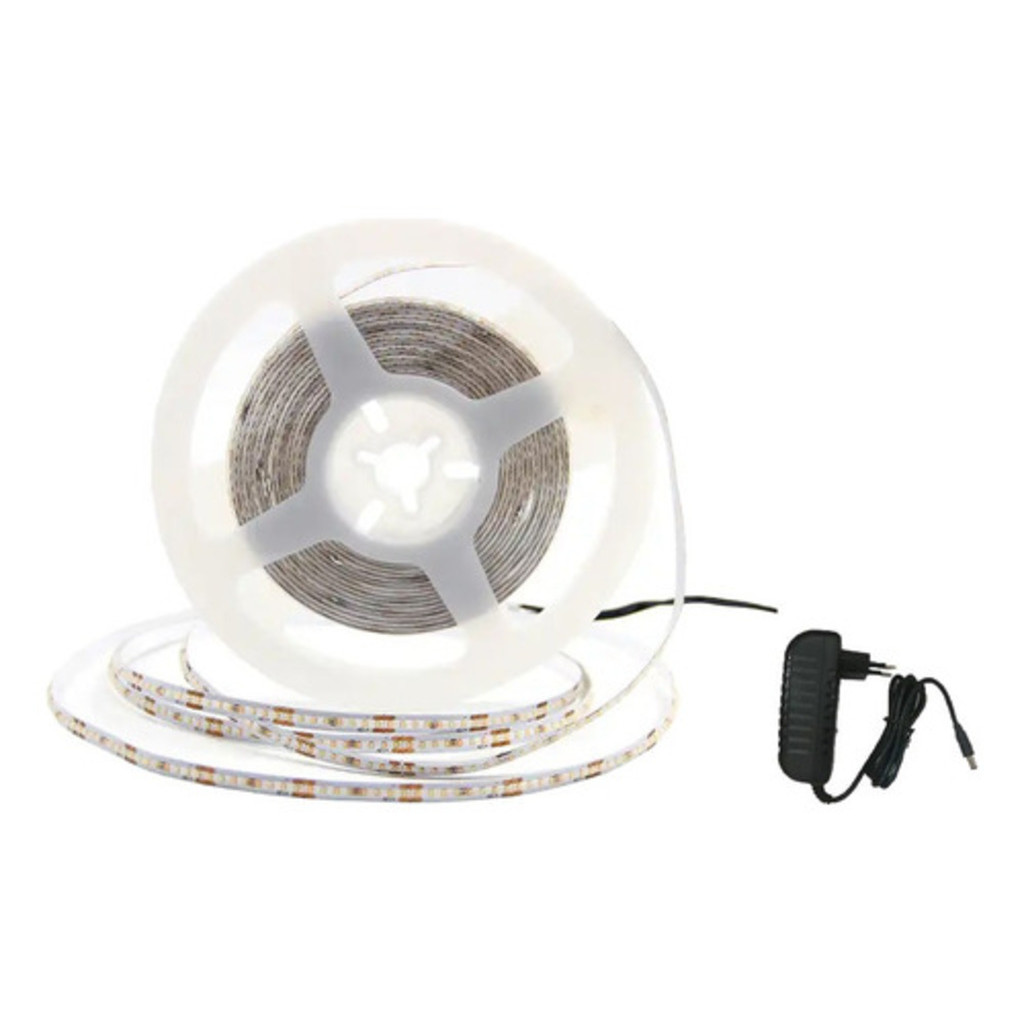 Fita Led 3528 Rgb 5m 300 Led Prova Dágua + Fonte