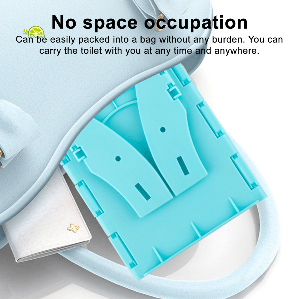 Potty De Viagem Portátil Bebê Sussurro Toalete Dobrável Para Fácil Treinamento Assento De Altura Ajustável Conveniente 