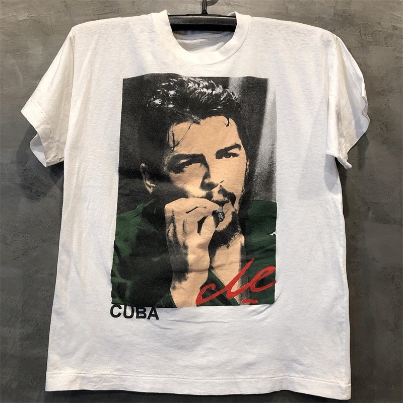 Camiseta Unissex Oversized Plus Size Feminina Masculina Unissex Che Guevara Retrô Vintage Clássico Única 100% algodão