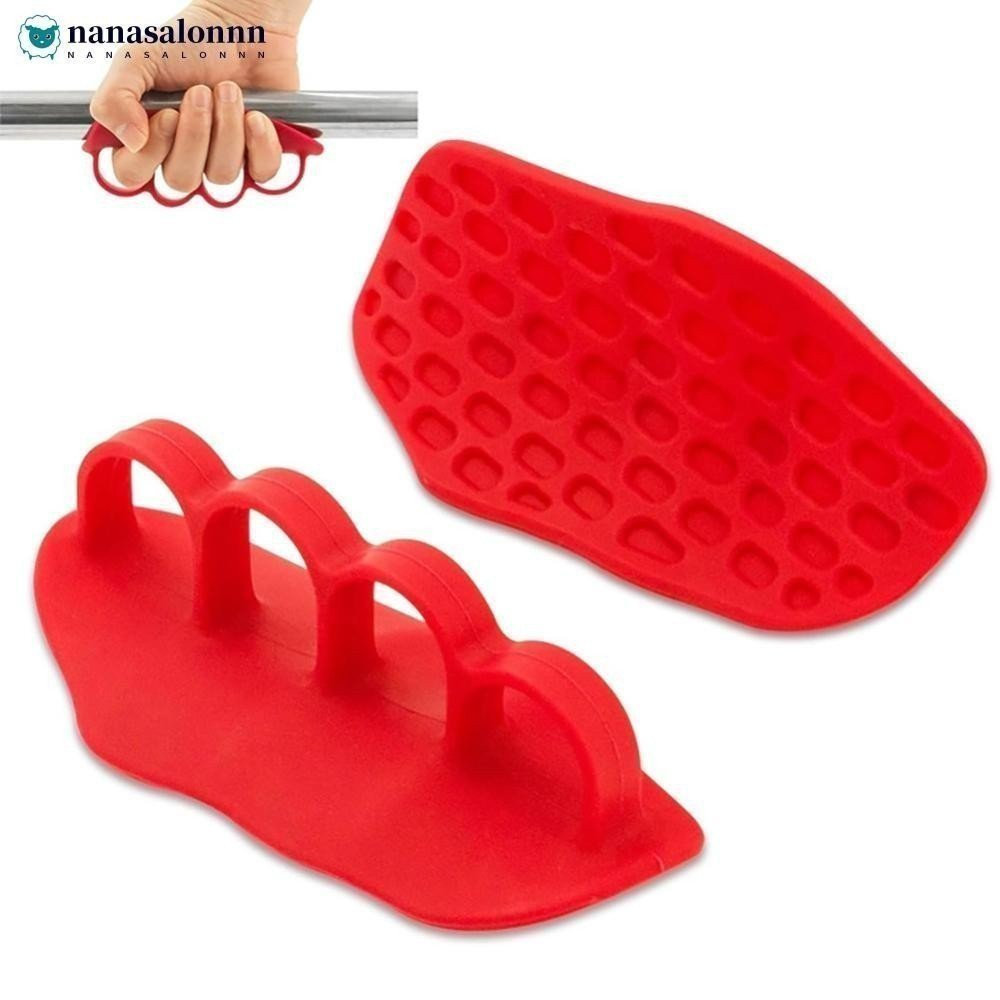NANASALONNN 1 Par De Luvas De Silicone Para Treinamento Físico , Antiderrapante E Anti-Calos , Fortalecedor De Aperto De