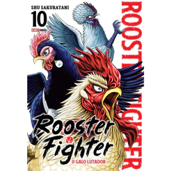 Mangá - Rooster Fighter - O Galo Lutador Vol. 10 - Novo/Lacrado