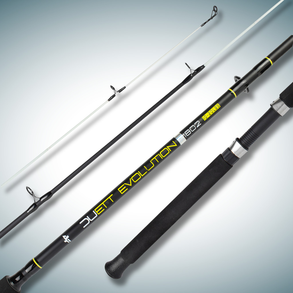Vara Pesca Duett Evolution 1,80m 20lbs Para molinete 2 Partes Albatroz