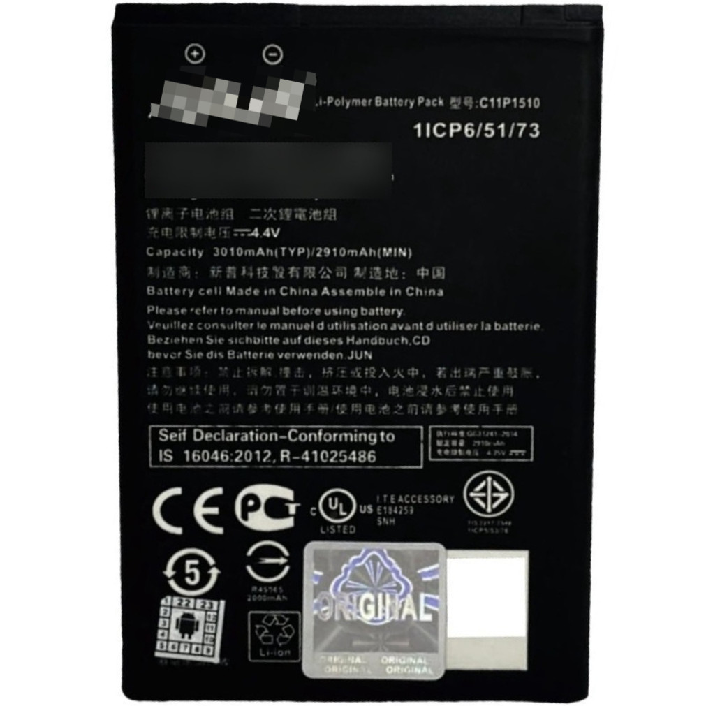 Flex Bat B11p1510 Zenfone Go Live Zb551kl
