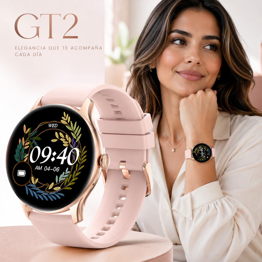 Smartwatch GT2 Masculino Feminino Atender Ligações Pressão Arterial Oxigênio Sangue