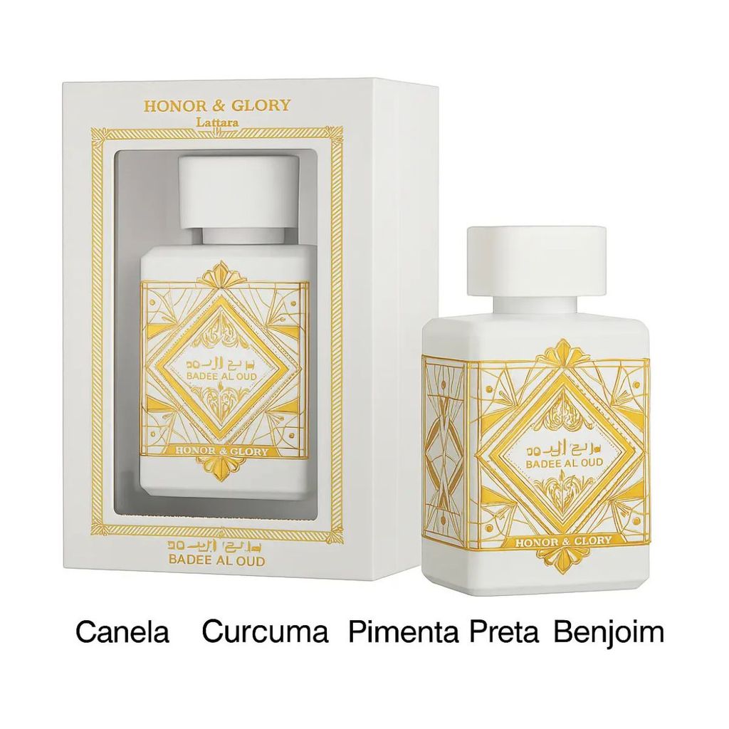 Perfume Lattafa Bade'e Al Oud Honor & Glory 100ml Unissex