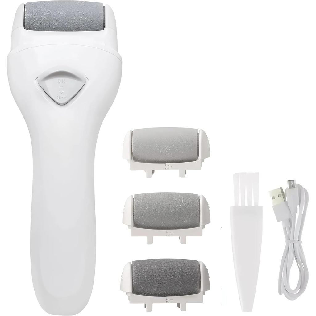 Lixa elétrica para os pés, usada para remover pele morta, ferramenta recarregável para cuidados com os pés, utilizada pa