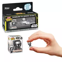Bitty Pop! Rides Star Wars - Mandaloriano e N1 Starfighter
